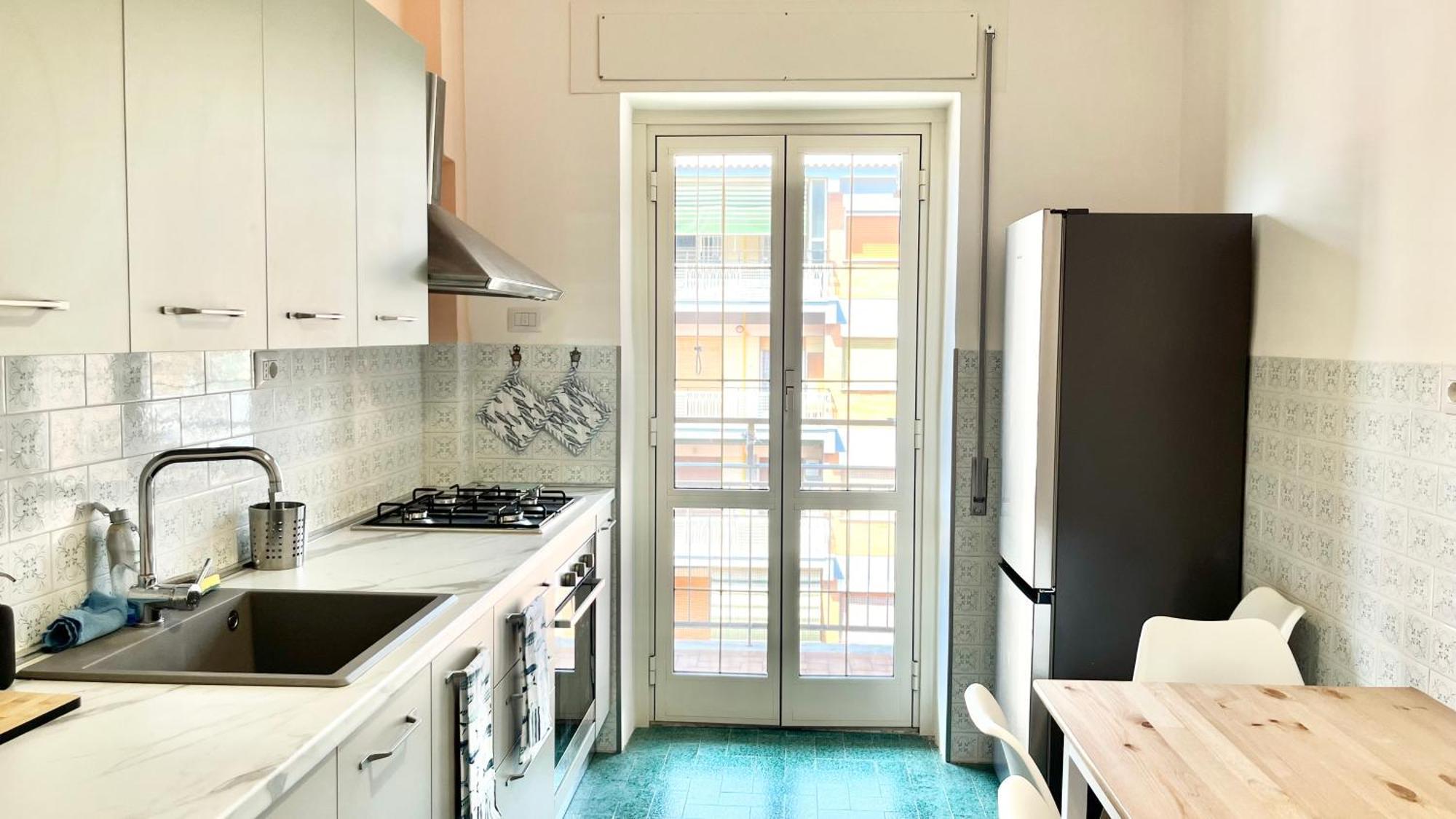 Mela's House- Metro A, Air Conditioning, Wi-fi. Appartamento