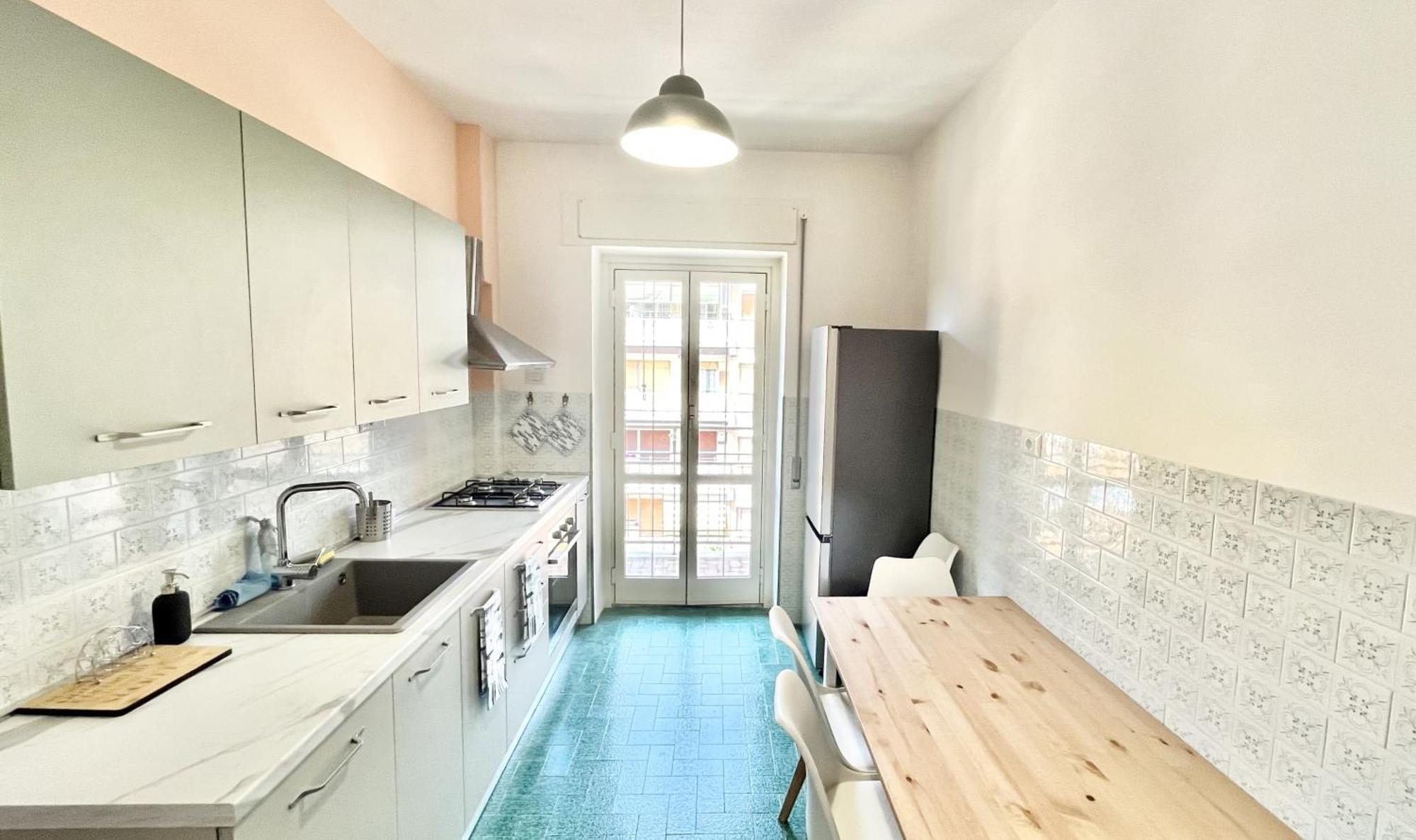 Apartamento Mela's House- Metro A, Air Conditioning, Wi-fi.